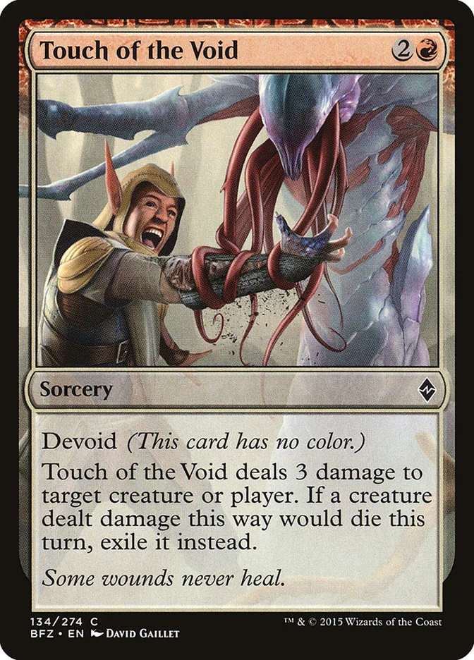 Touch of the Void (Battle for Zendikar) - Magic: The Gathering in TCG Land