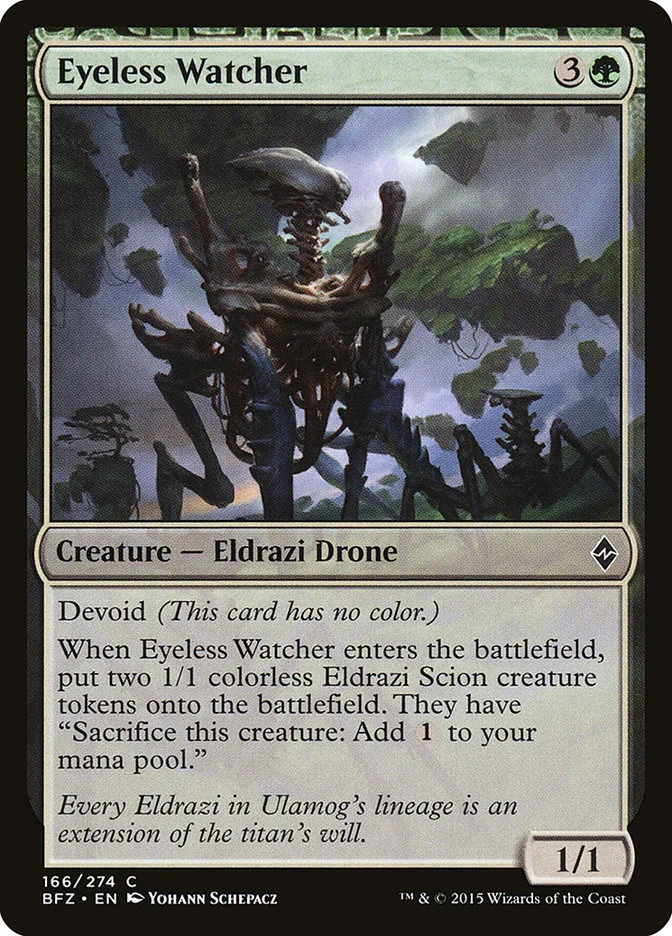 Eyeless Watcher (Battle for Zendikar) - Magic: The Gathering in TCG Land