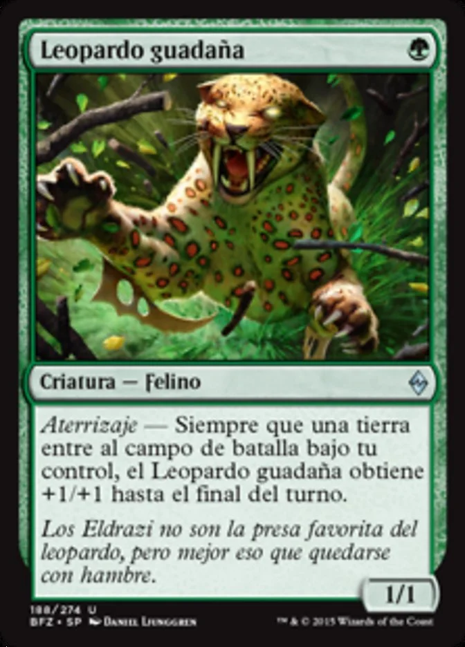 Leopardo guadaña (Battle for Zendikar) - Magic: The Gathering in TCG Land México