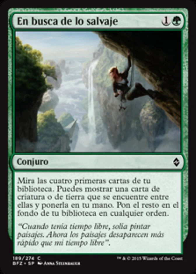 En busca de lo salvaje (Battle for Zendikar) - Magic: The Gathering in TCG Land