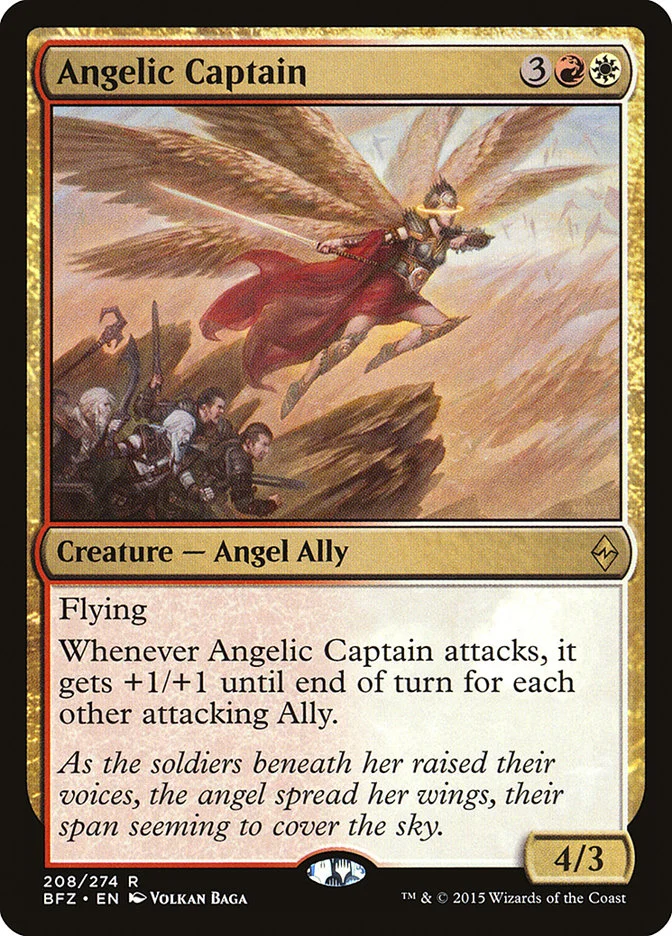 Angelic Captain (Battle for Zendikar) - Magic: The Gathering in TCG Land