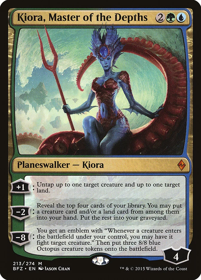 Kiora, Master of the Depths (Battle for Zendikar) - Magic: The Gathering in TCG Land