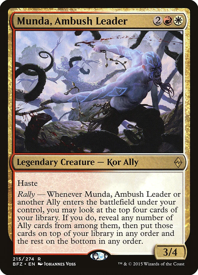 Munda, Ambush Leader (Battle for Zendikar) - Magic: The Gathering in TCG Land