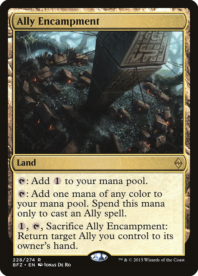 Ally Encampment (Battle for Zendikar) - Magic: The Gathering in TCG Land
