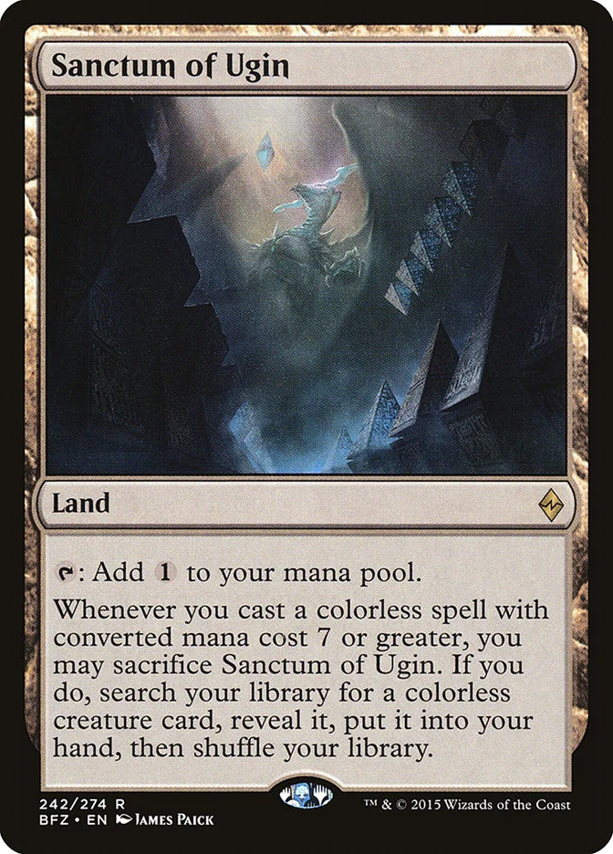 Sanctum of Ugin (Battle for Zendikar) - Magic: The Gathering in TCG Land