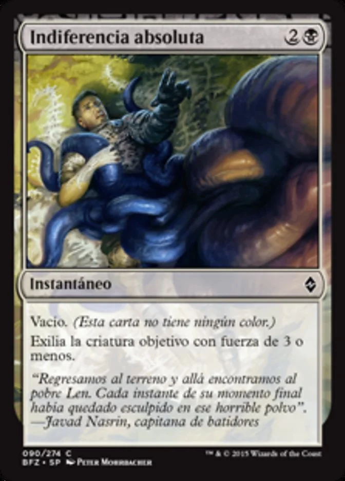Indiferencia absoluta (Battle for Zendikar) - Magic: The Gathering in TCG Land
