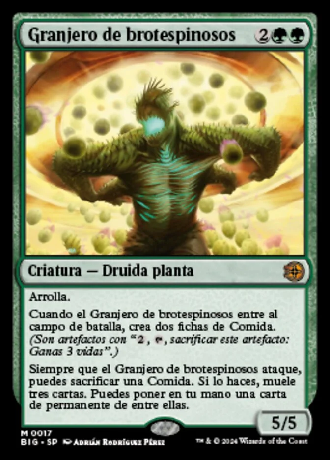 Granjero de brotespinosos (The Big Score) - Magic: The Gathering in TCG Land