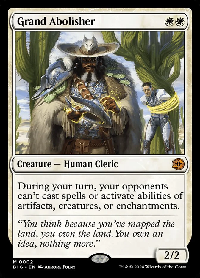 Grand Abolisher (The Big Score) - Magic: The Gathering in TCG Land