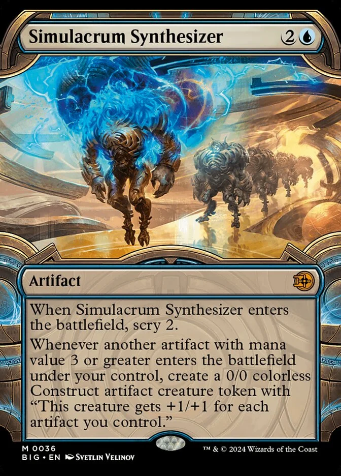Simulacrum Synthesizer (The Big Score) - Magic: The Gathering in TCG Land