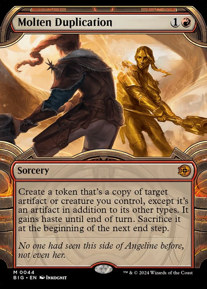 Molten Duplication (The Big Score) - Magic: The Gathering in TCG Land