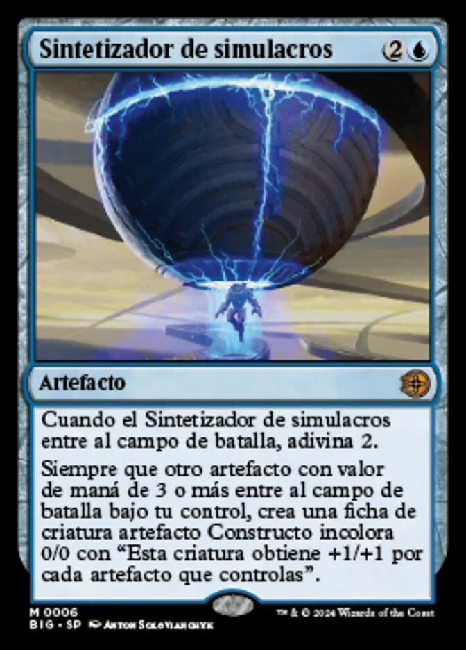 Sintetizador de simulacros (The Big Score) - Magic: The Gathering in TCG Land