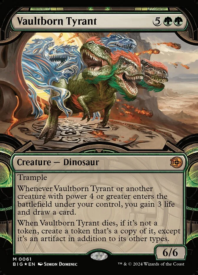 Vaultborn Tyrant (The Big Score) - Magic: The Gathering in TCG Land