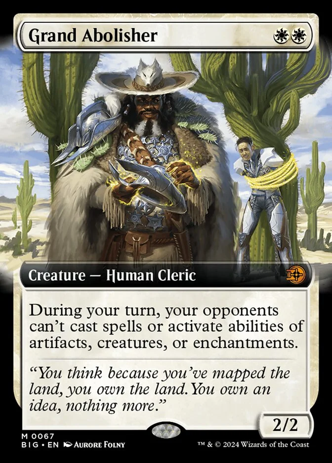 Grand Abolisher (The Big Score) - Magic: The Gathering in TCG Land