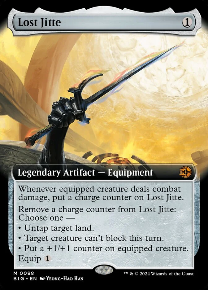 Lost Jitte (The Big Score) - Magic: The Gathering in TCG Land