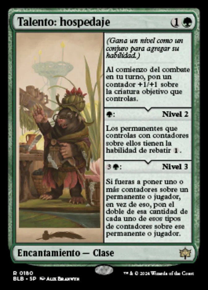 Talento: hospedaje (Bloomburrow) - Magic: The Gathering in TCG Land