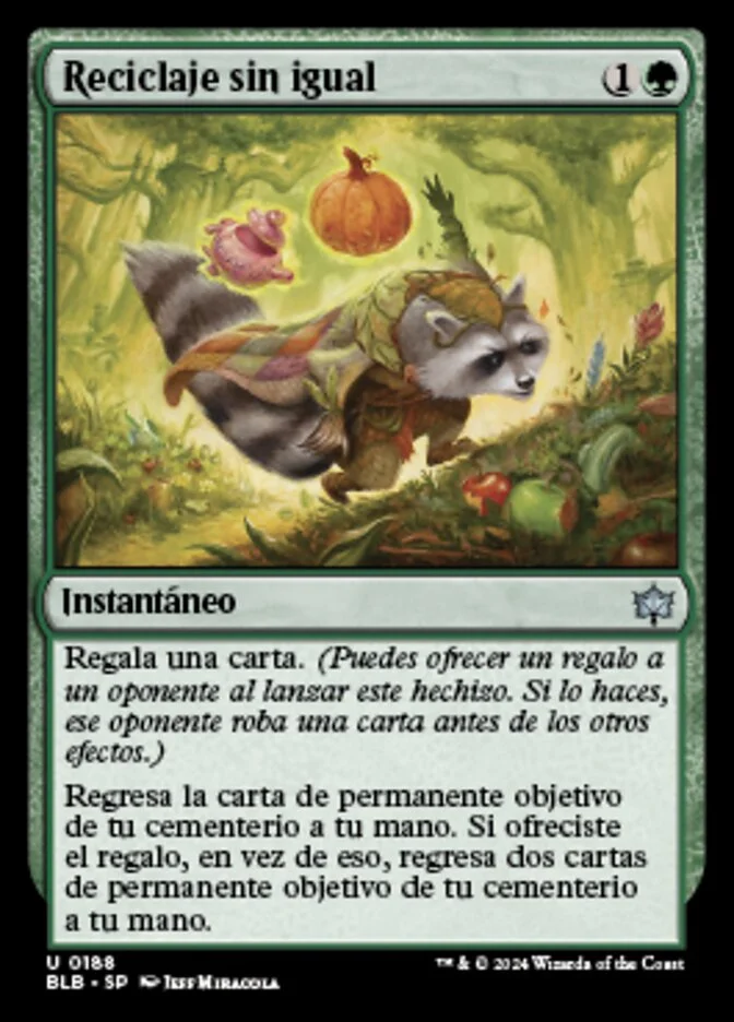 Reciclaje sin igual (Bloomburrow) - Magic: The Gathering in TCG Land México
