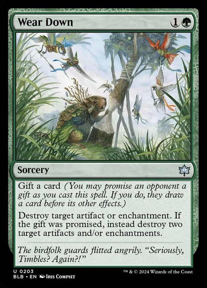 Wear Down (Bloomburrow) - Magic: The Gathering in TCG Land