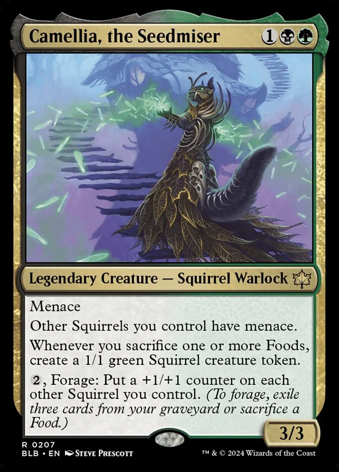 Camellia, the Seedmiser (Bloomburrow) - Magic: The Gathering in TCG Land México