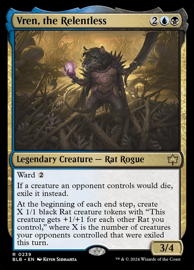 Vren, the Relentless (Bloomburrow) - Magic: The Gathering in TCG Land