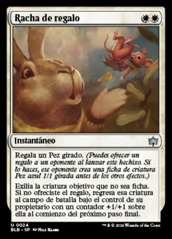 Racha de regalo (Bloomburrow) - Magic: The Gathering in TCG Land