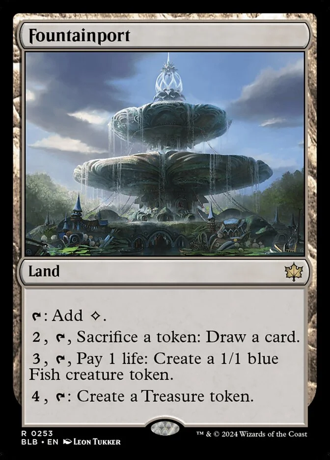Fountainport (Bloomburrow) - Magic: The Gathering in TCG Land