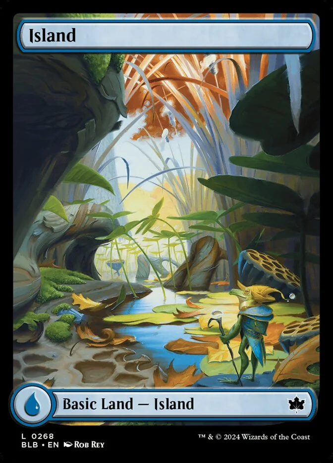Island (Bloomburrow) - Magic: The Gathering in TCG Land