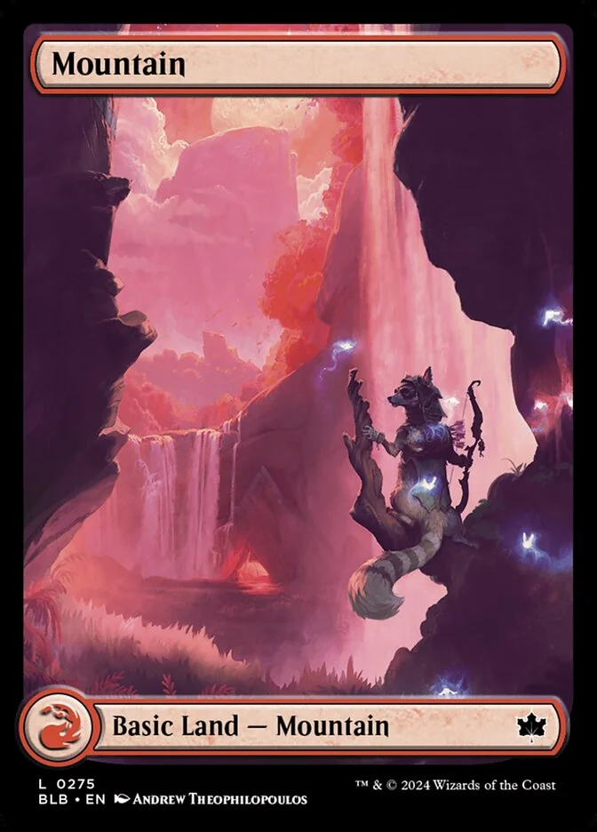 Mountain (Bloomburrow) - Magic: The Gathering in TCG Land