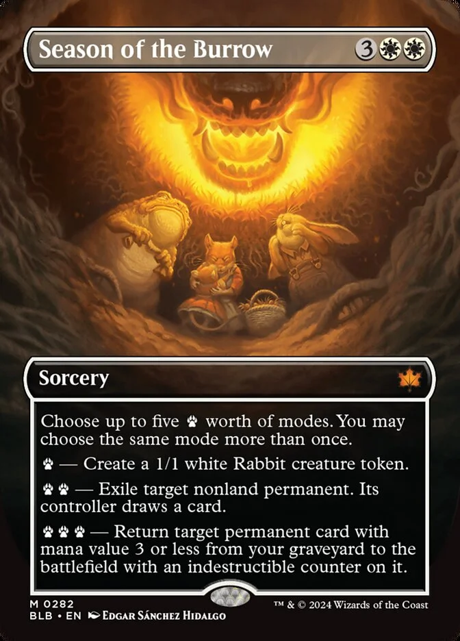 Season of the Burrow (Bloomburrow) - Magic: The Gathering in TCG Land