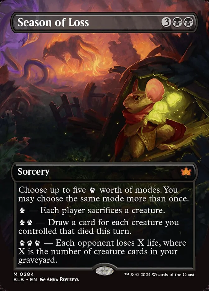 Season of Loss (Bloomburrow) - Magic: The Gathering in TCG Land