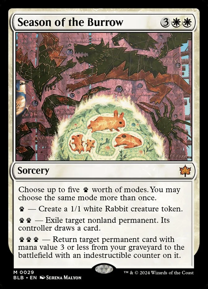 Season of the Burrow (Bloomburrow) - Magic: The Gathering in TCG Land