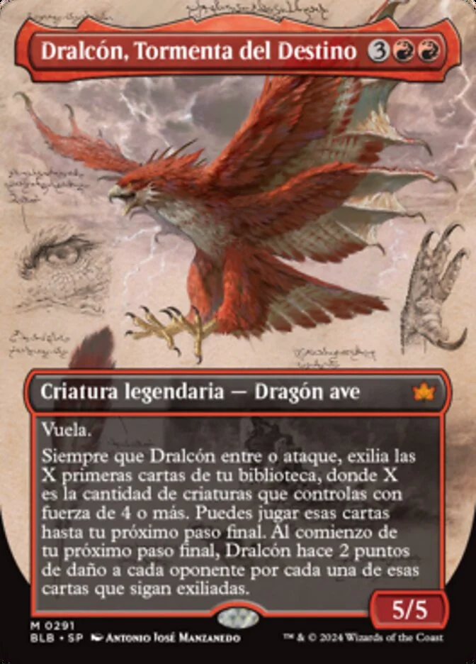 Dralcón, Tormenta del Destino (Bloomburrow) - Magic: The Gathering in TCG Land