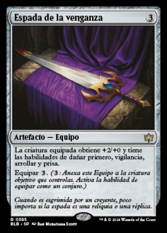 Espada de la venganza (Bloomburrow) - Magic: The Gathering in TCG Land