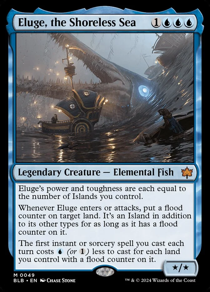 Eluge, the Shoreless Sea (Bloomburrow) - Magic: The Gathering in TCG Land