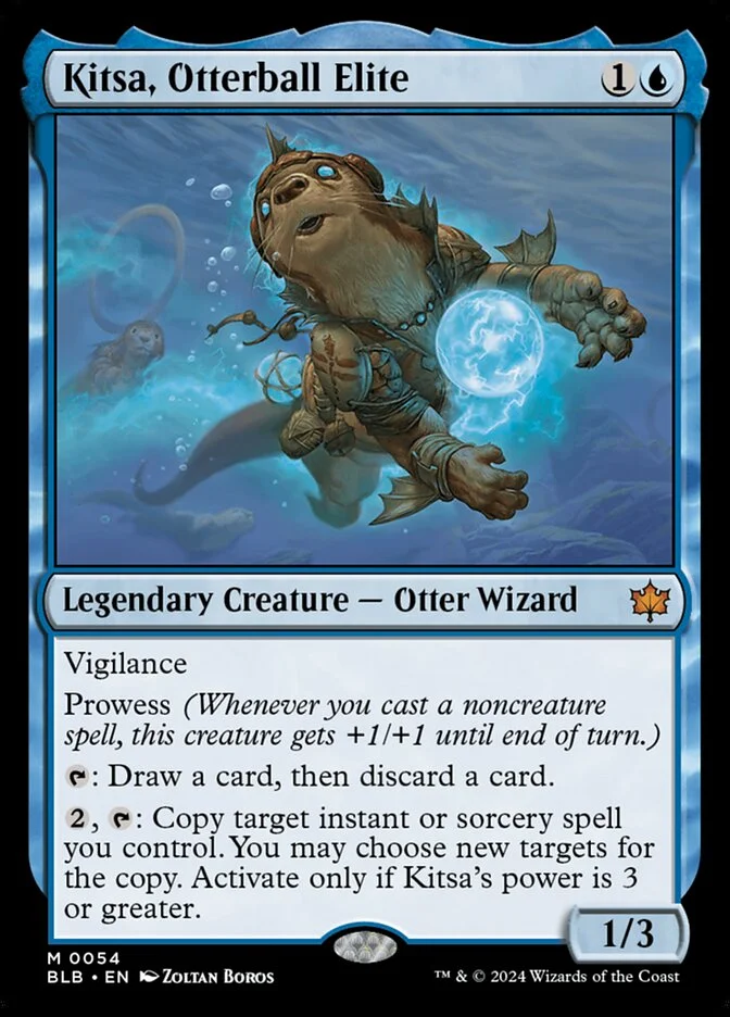 Kitsa, Otterball Elite (Bloomburrow) - Magic: The Gathering in TCG Land