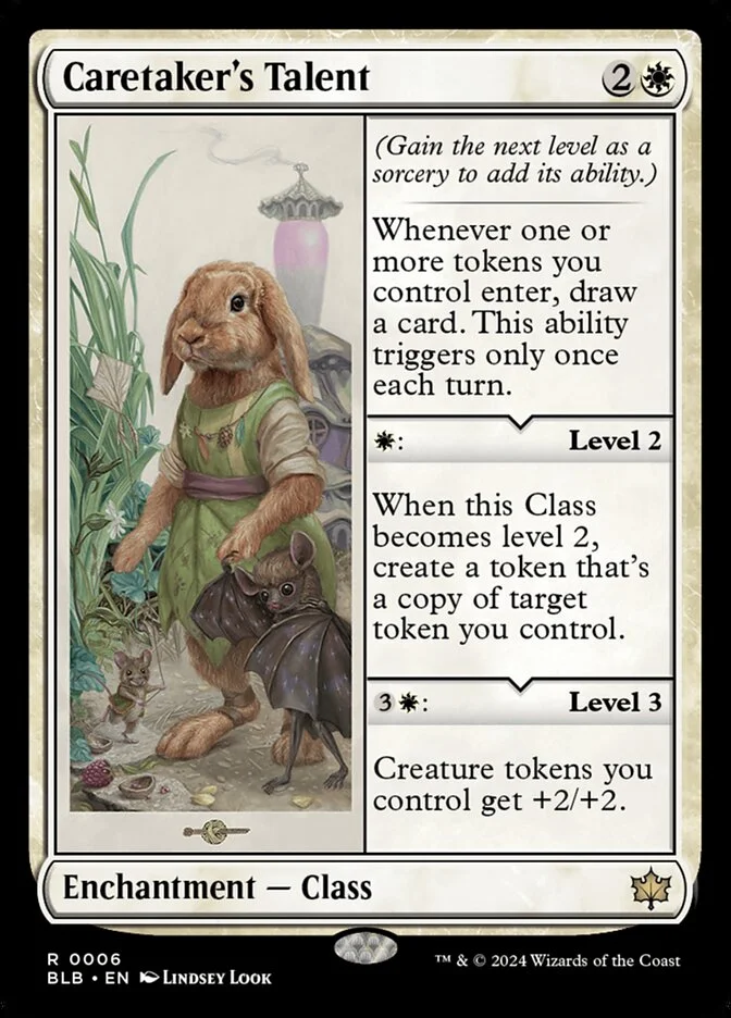 Caretaker's Talent (Bloomburrow) - Magic: The Gathering in TCG Land