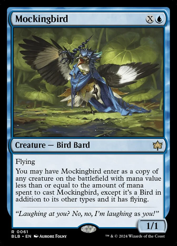 Mockingbird (Bloomburrow) - Magic: The Gathering in TCG Land