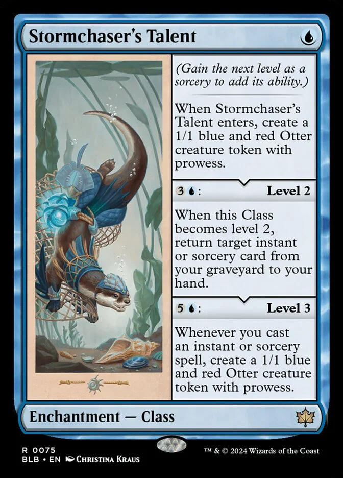 Stormchaser's Talent (Bloomburrow) - Magic: The Gathering in TCG Land