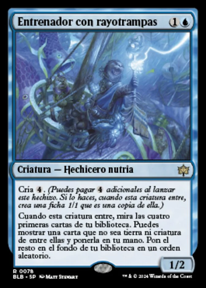 Entrenador con rayotrampas (Bloomburrow) - Magic: The Gathering in TCG Land