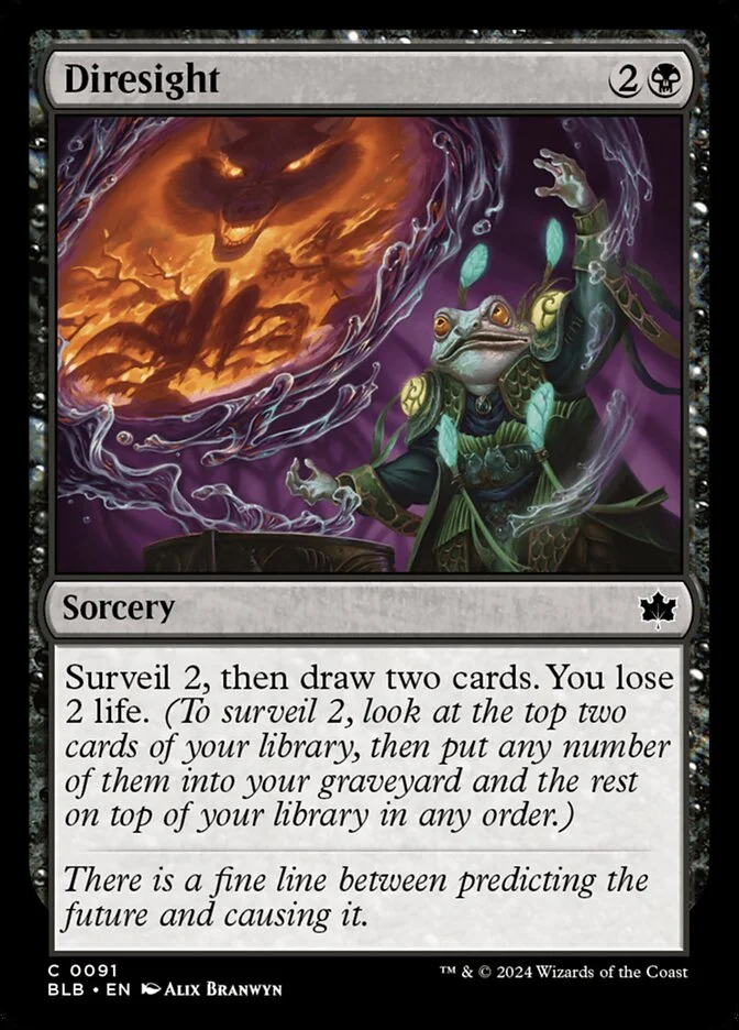 Diresight (Bloomburrow) - Magic: The Gathering in TCG Land