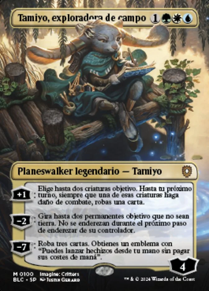 Tamiyo, exploradora de campo (Bloomburrow Commander) - Magic: The Gathering in TCG Land