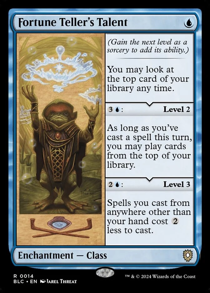 Fortune Teller's Talent (Bloomburrow Commander) - Magic: The Gathering in TCG Land