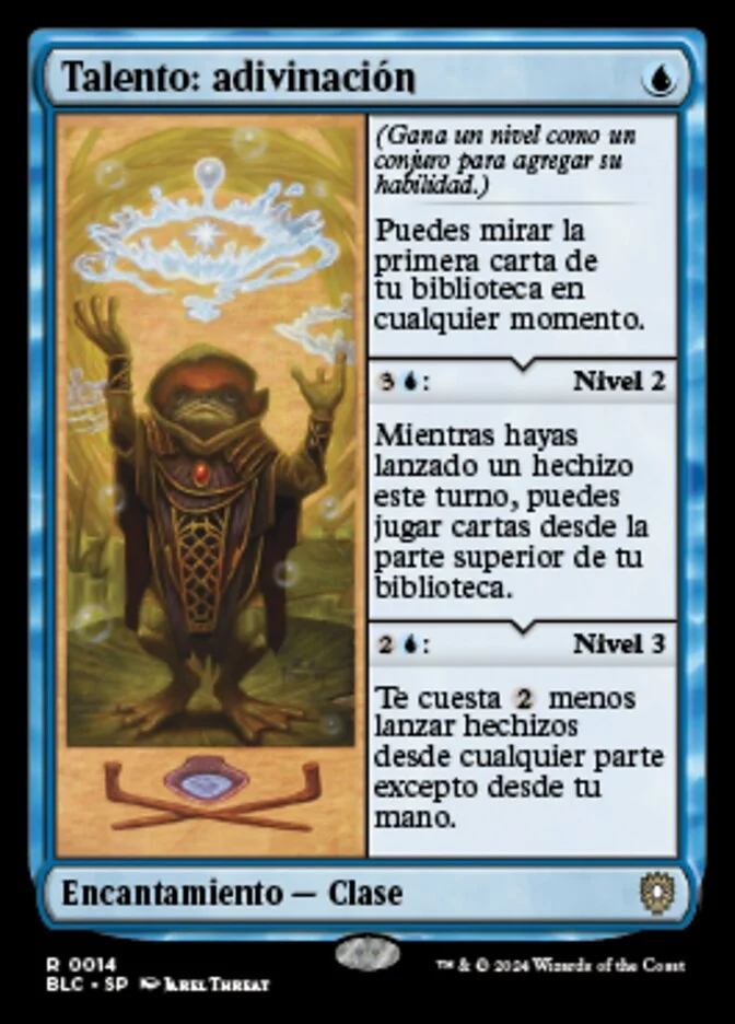 Talento: adivinación (Bloomburrow Commander) - Magic: The Gathering in TCG Land