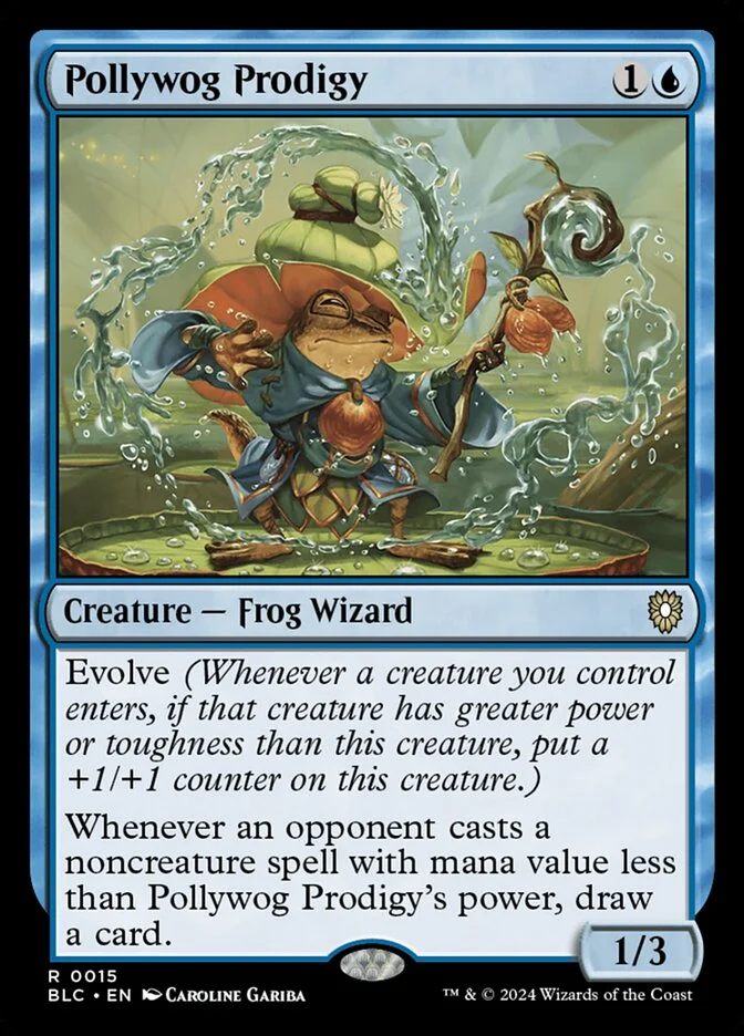 Pollywog Prodigy (Bloomburrow Commander) - Magic: The Gathering in TCG Land