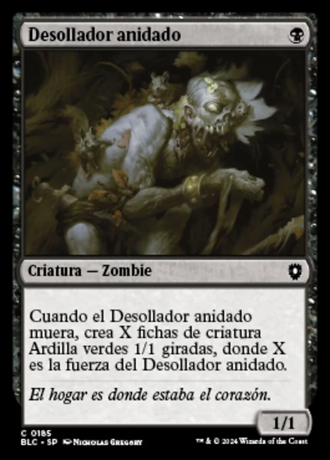 Desollador anidado (Bloomburrow Commander) - Magic: The Gathering in TCG Land México