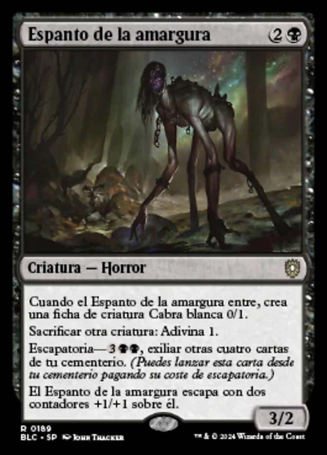 Espanto de la amargura (Bloomburrow Commander) - Magic: The Gathering in TCG Land México