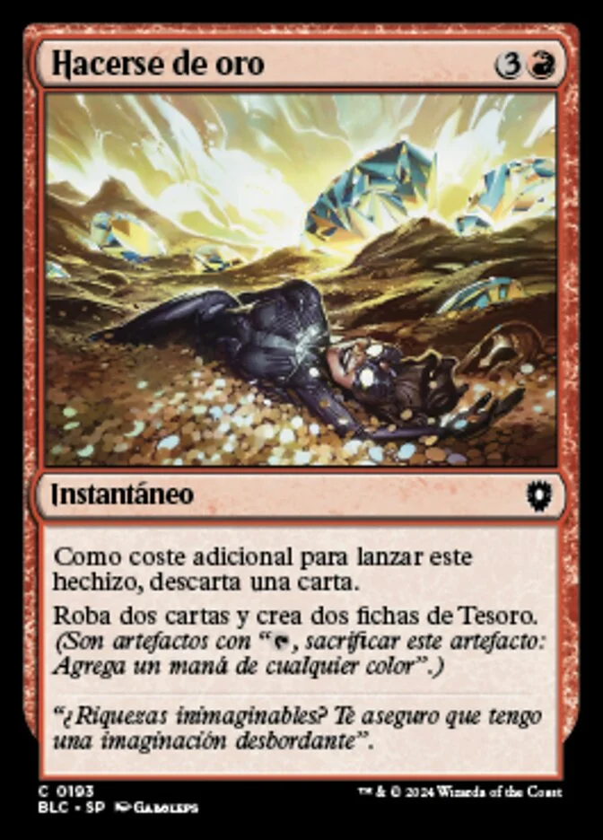 Hacerse de oro (Bloomburrow Commander) - Magic: The Gathering in TCG Land México