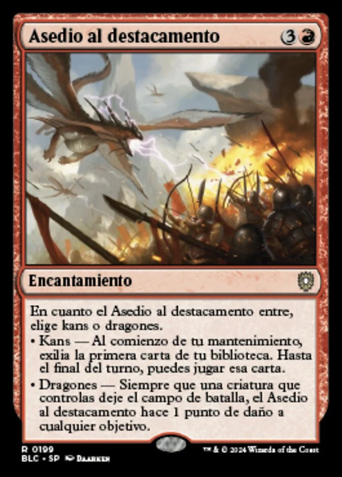 Asedio al destacamento (Bloomburrow Commander) - Magic: The Gathering in TCG Land México