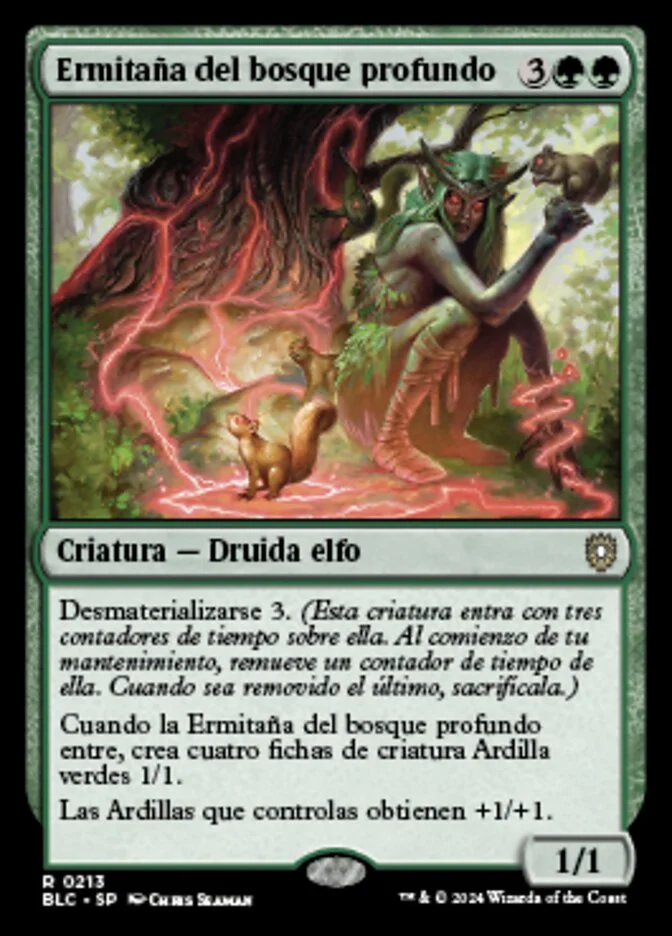Ermitaña del bosque profundo (Bloomburrow Commander) - Magic: The Gathering in TCG Land México