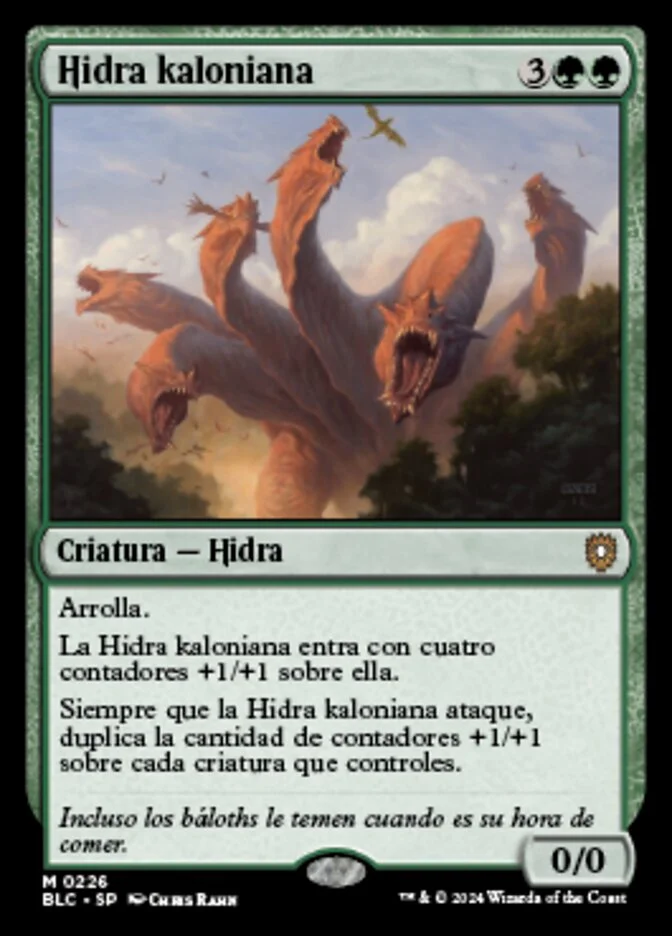Hidra kaloniana (Bloomburrow Commander) - Magic: The Gathering in TCG Land México