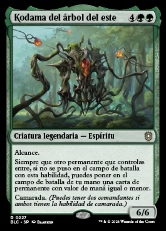 Kodama del árbol del este (Bloomburrow Commander) - Magic: The Gathering in TCG Land México